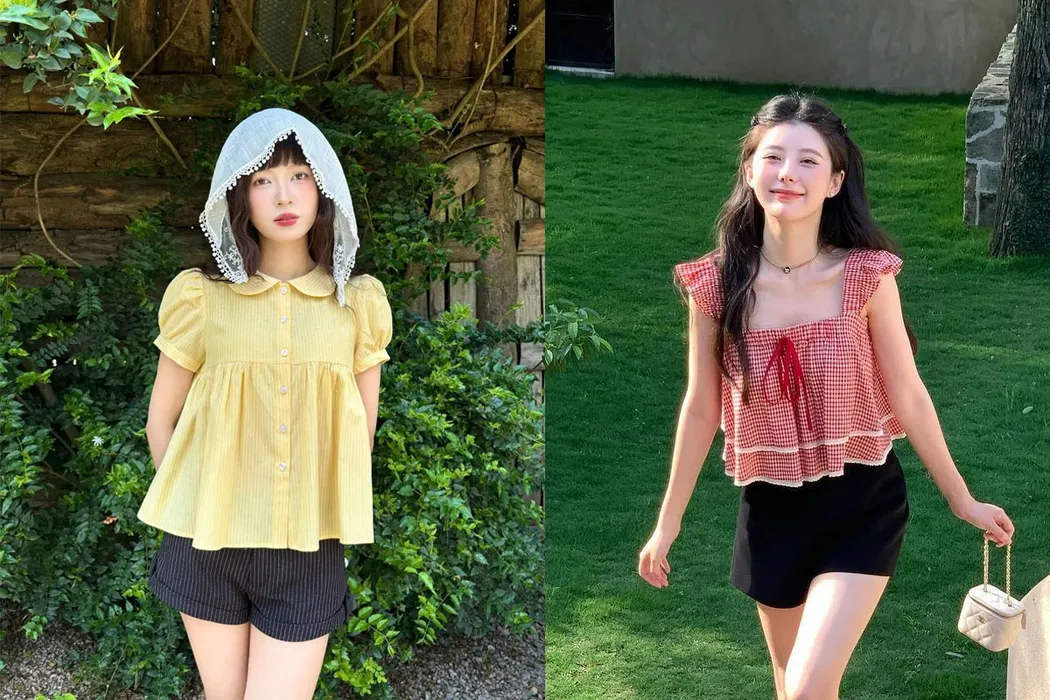 Áo baby doll mặc với gì? 12+ cách phối đồ với áo baby doll thu hút
