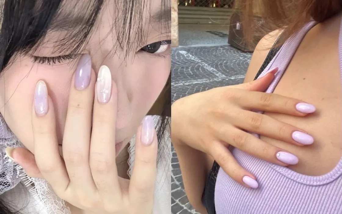 Top 50+ Mẫu Nail Tím Pastel Đẹp, Tôn Da, Trendy Cho Nàng