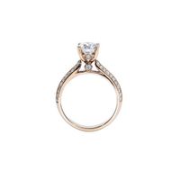 Nhẫn Đính Hôn Morina Auguri N0606 Màu Vàng Hồng