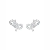 Khuyên Tai Swarovski Earrings Lifelong Bow Jewelery Swarovski Rhodium Plating 5447080
