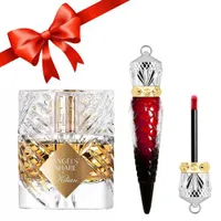 Combo Nước Hoa Kilian Angels’ Angels’ Share EDP 50ml + Son Christian Louboutin Matte 001F Đỏ Thuần