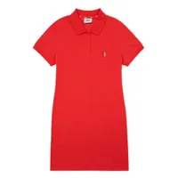 Váy Polo MLB Wms Pique Dress New York Yankees 3FOP00623-43RDL Màu Đỏ Size XS