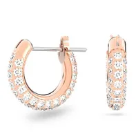 Khuyên Tai Swarovski Stone Hoop Rose Gold Earrings 5636531 Màu Vàng Hồng