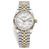 Đồng Hồ Rolex Datejust Stainless Steel And Yellow Gold Mop Dial 278273-0028 Màu Xám Vàng