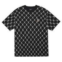 Áo Phông MLB Diamond Monogram Boston Red Sox Tshirt 3ATSM4023-43BKS Màu Đen Size XS