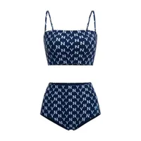 Bộ Bikini MLB Monogram New York Yankees 3FSW60423-50NYL Màu Xanh Navy