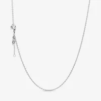 Dây Chuyền Pandora Classic Cable Chain Necklace 590515 Màu Bạc (Bản Dày)