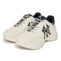 Giày Thể Thao MLB Big Ball Chunky Diamond Monogram New York Yankees 3ASHCDM2N-50BKS Màu Trắng Size 240