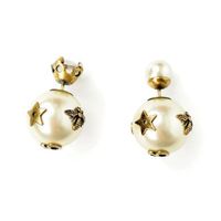 Khuyên Tai Dior Tribales Earrings Đính Ngọc Trai