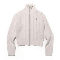 Áo Len WHOAU Có Khóa Kéo Steve Kara / WHCKC4V22F Màu Trắng Size M