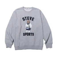 Áo Nỉ Sweater WHOAU WHMWC4T91U Màu Ghi Size M