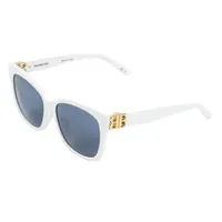 Kính Mát Nữ Balenciaga BB0102SA 004 Màu Xanh Trắng