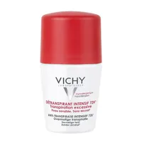 Lăn Khử Mùi Vichy Détranspirant Intensif 72h Transpiration Excessive 50ml