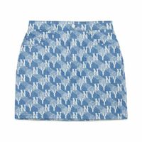 Chân Váy Nữ MLB Denim New York Yankees 3FDSM0333-50SBL Màu Xanh Blue