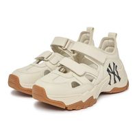 Giày Sục MLB Big Ball Chunky Mask New York Yankees 3ASDCH143 (GP006) Màu Trắng Kem Size 230