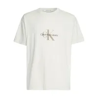 Áo Thun Nam Calvin Klein CK Tshirt J323306 ACI Màu Be