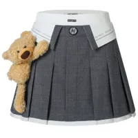 Chân Váy Nữ 13 De Marzo Teddy Bear Màu Xám Size L