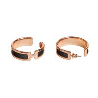 Khuyên Tai Hermès Olympe Earrings H011123CD89 Màu Vàng Hồng