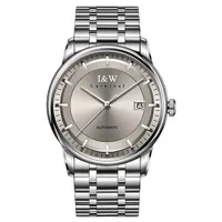 Đồng Hồ Nam I&W Carnival 572G1 Automatic Màu Xám Bạc