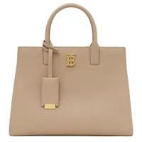 Túi Tote Nữ Burberry Mini Leather Frances Bag Beige Màu Be