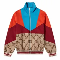Áo Khoác Nam Gucci GG Panel Track Jacket 693022 XJD9V-2270 Phối Màu