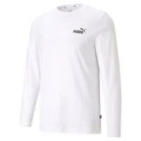 Áo Thun Dài Tay Nam Puma Essential Small Logo Longsleeve Tee 589027 Màu Trắng Size XL