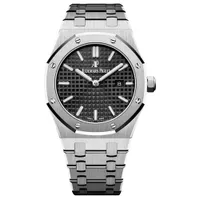 Đồng Hồ Nữ Audemars Piguet Royal Oak Black Dial 33mm 67650ST.OO.1261ST.01 Màu Bạc