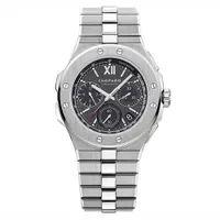 Đồng Hồ Nữ Chopard Alpine Eagle Xl Chrono 298609-3002 Màu Bạc Đen