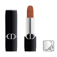 Son Dior Rouge Couture Colour Lipstick Floral Lip Care Long Wear Velvet 737 Mystère Màu Đỏ Nâu
