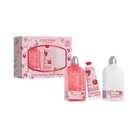Set Chăm Sóc Da L'Occitane Cherry Strawberry Body Collection 3 Món
