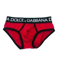 Quần Lót Nam Dolce & Gabbana D&G M3D66J FUGHH Màu Đen Đỏ Size 5