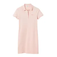 Váy Polo Nữ Lacoste Women's Stretch Cotton Piqué Polo EF5473-00 Màu Hồng Nhạt Size 38
