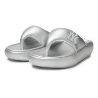Dép Xỏ Ngón MLB Base Flip-Flop New York Yankees 3ALPBFS43-50GRS Màu Xám Size 240