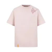 Áo Phông Nữ 13 De Marzo Constellation Series T-Shirt Virgo Màu Hồng