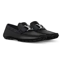 Giày Nam Louis Vuitton LV  Monte Carlo Moccasin Màu Đen Size 41