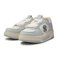 Giày Thể Thao MLB Chunky Liner SL Saffiano New York Yankees Grey 3ASXCLS4N-50GRS Màu Xám Size 230