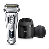 Máy Cạo Râu Braun Series 9 9375CC Màu Bạc Đen
