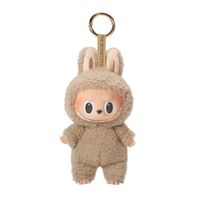 Móc Khóa Pop Mart Labubu Macaron Toffee Màu Nâu