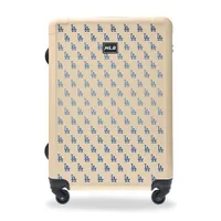 Vali MLB Classic Monogram LA Dodger 3AHH0024N-07CRS Màu Trắng Kem Size 26
