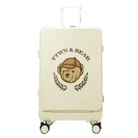 Vali TTWN BEAR TN7042 TN7041 Màu Trắng Sữa Size 20inch