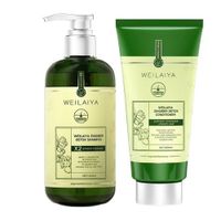 Set Dầu Gội Và Xả Hỗ Trợ Mọc Tóc Weilaiya Zingiber Detox (420ml + 200ml)