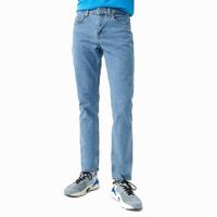 Quần Jean Nam Lacoste Slim Fit Stretch Cotton Denim HH2704 MKU Màu Xanh Denim