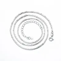 Dây Chuyền Nữ Lili Jewelry Dây Xù Clement LILI_053818 Màu Bạc
