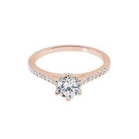 Nhẫn Nữ Morina Lumière N1048 Màu Vàng Hồng