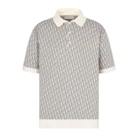 Áo Polo Nam Dior 293M832AT396_C085 2COLORS Phối Màu Size XS
