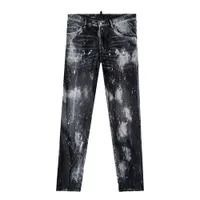 Quần Jean Nam Dsquared2 Black Τide Skater Fit S71LB1283 S30357 900 Màu Đen Size 46