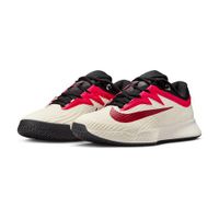 Giày Tennis /Pickleball Nữ Nike Court Air Zoom Vapor Pro 3 HC Pale Ivory Sail Team Red Rush Pink FZ2158-104 Màu Trắng Đỏ Size 38.5