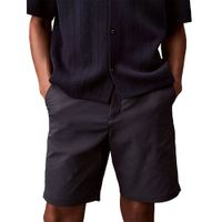 Quần Short Nam Calvin Klein CK 9 Inch Stretch Tech Short Asphalt 40QM613 023 Màu Xám Chì Size 29