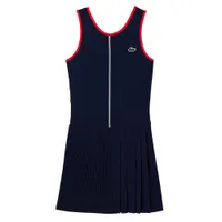 Váy Thể Thao Lacoste Women's Ultra Dry Tennis Dress with Removable Liner EF7451 54G 7PE Màu Xanh Navy Size 36