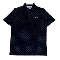 Áo Polo Nam Lacoste Anti UV Printed Golf Màu Đen Size 4